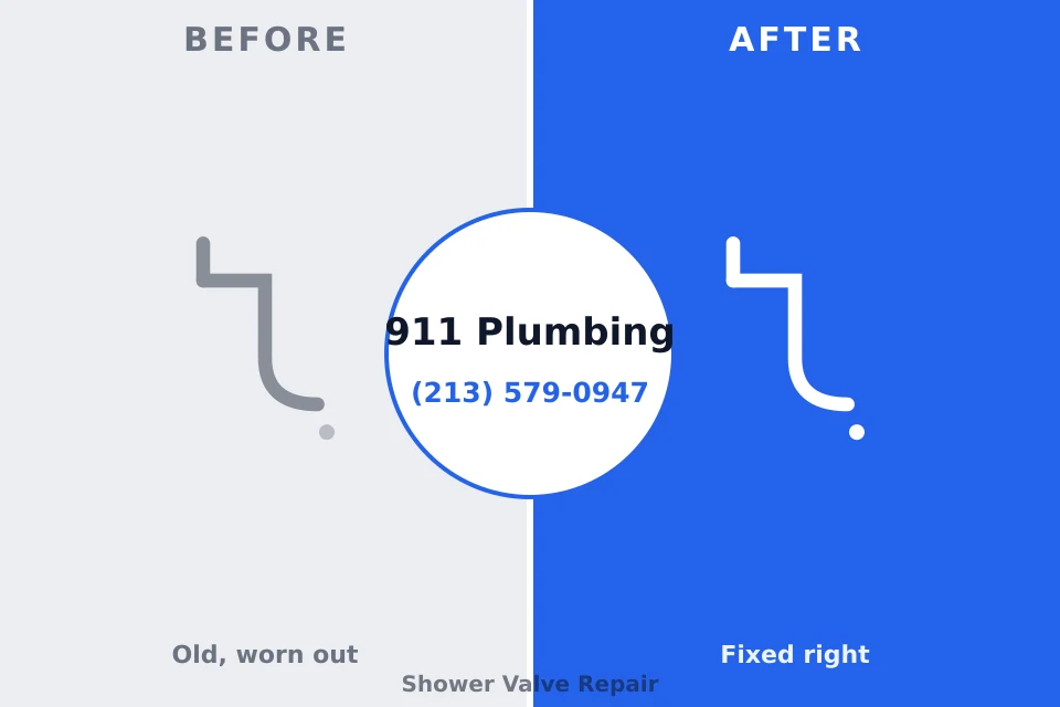 Before and after: plumbing company Calverton Park, MO